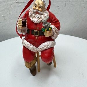 Coca Cola Santa Figure with Red and White Suit